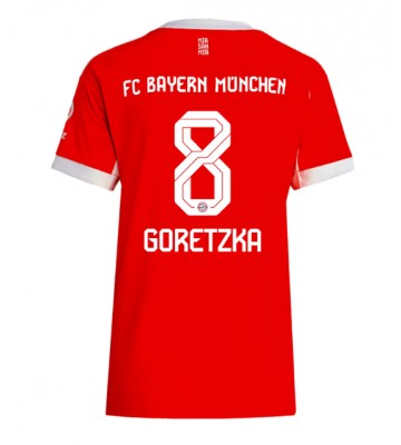 Bayern Munich Leon Goretzka #8 Hemmatröja Dam 2025-26 Kortärmad